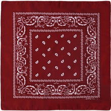 Load image into Gallery viewer, 12-Pack Bandana Headband - Wine