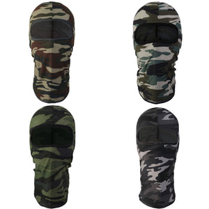 12-Pack Camouflage Balaclava Face Mask Cover Multipurpose Full Ninja Mask Motorcycle Cycling Outdoor Sport Ski Active